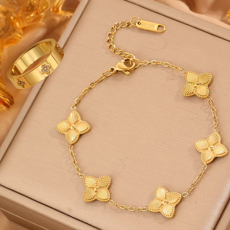 Ensemble bague et bracelet MERVEILLEUSE