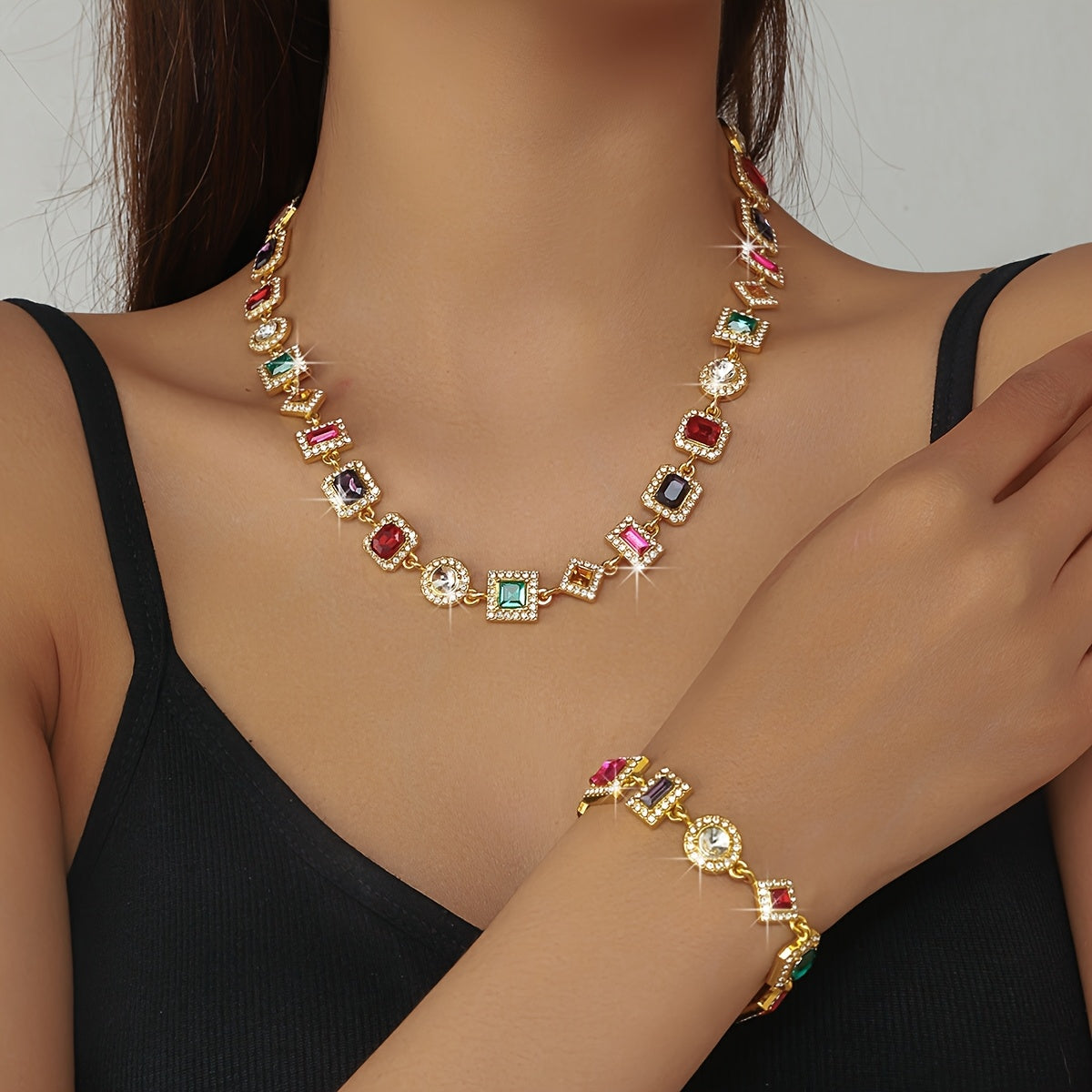 Ensemble Alyna Bracelet + Collier