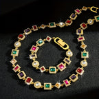 Ensemble Alyna Bracelet + Collier