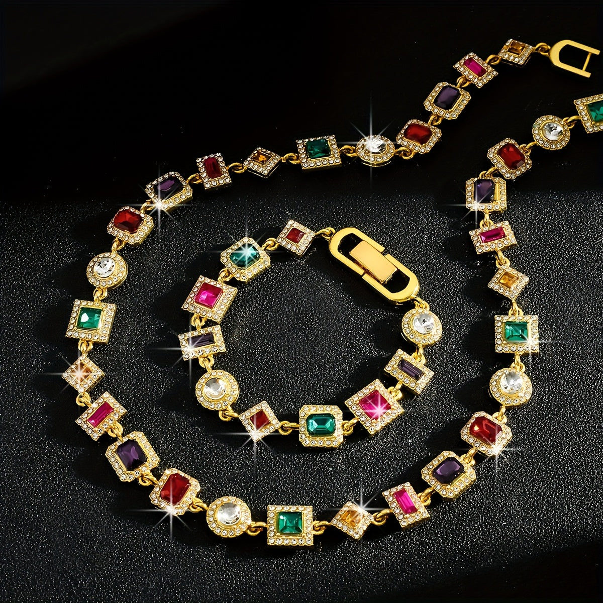 Ensemble Alyna Bracelet + Collier