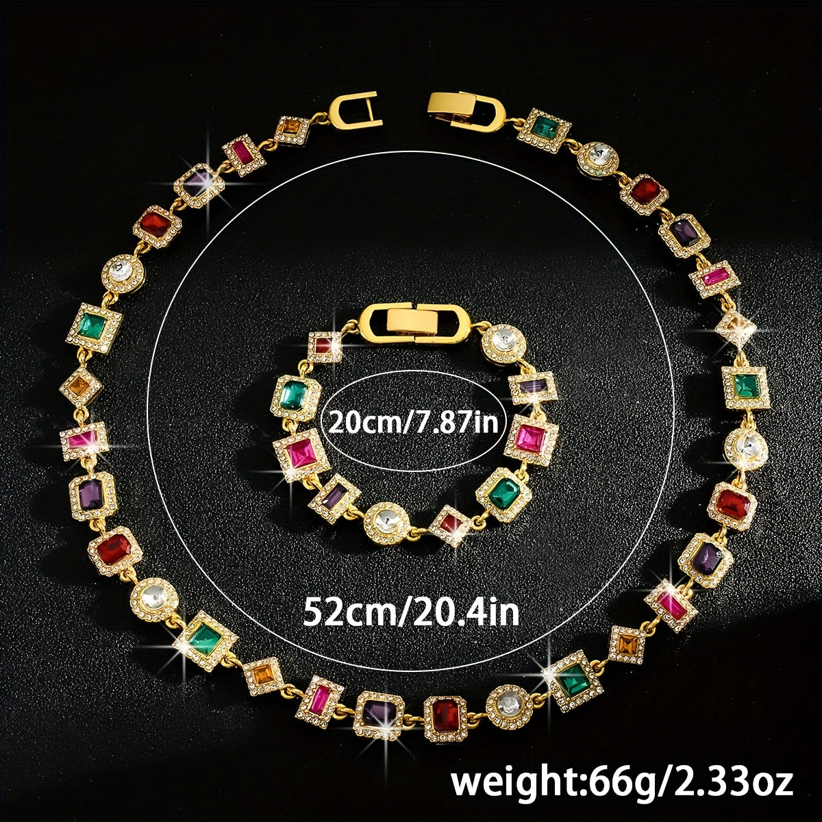 Ensemble Alyna Bracelet + Collier