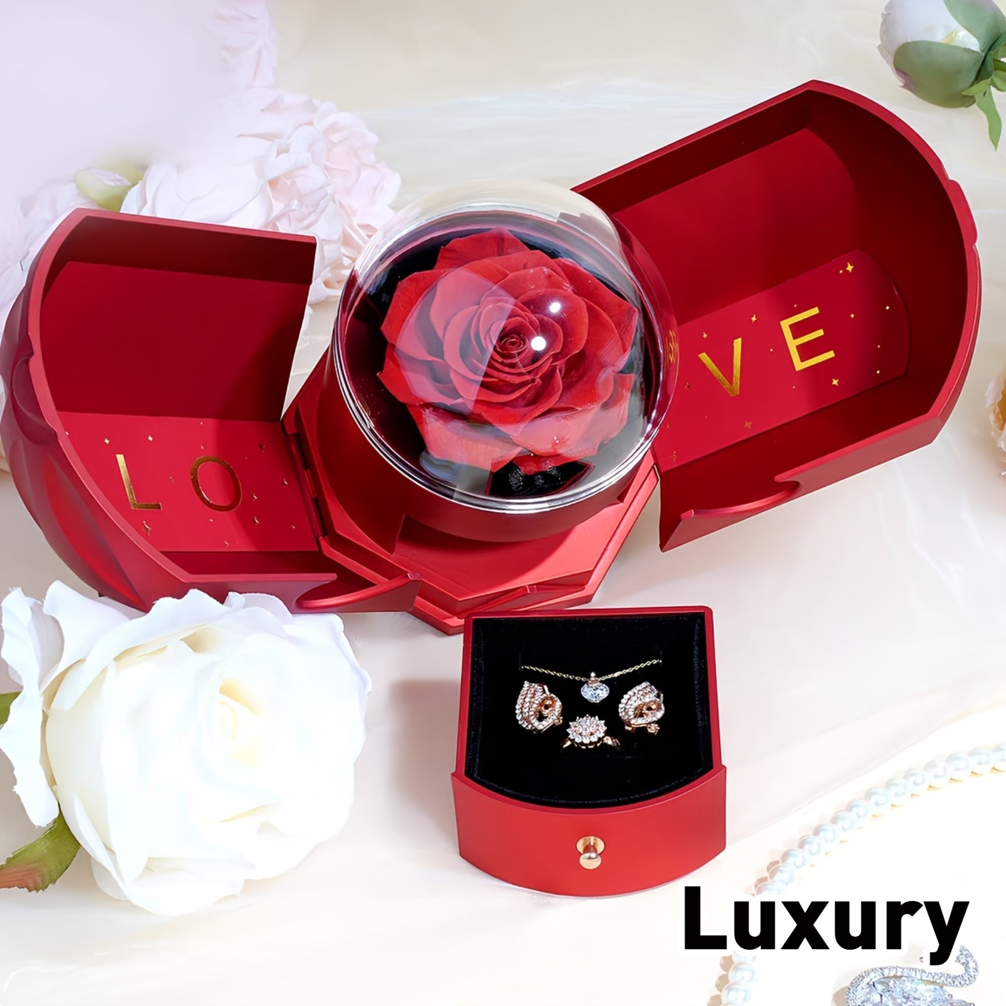 Boxe ROSE LOVE