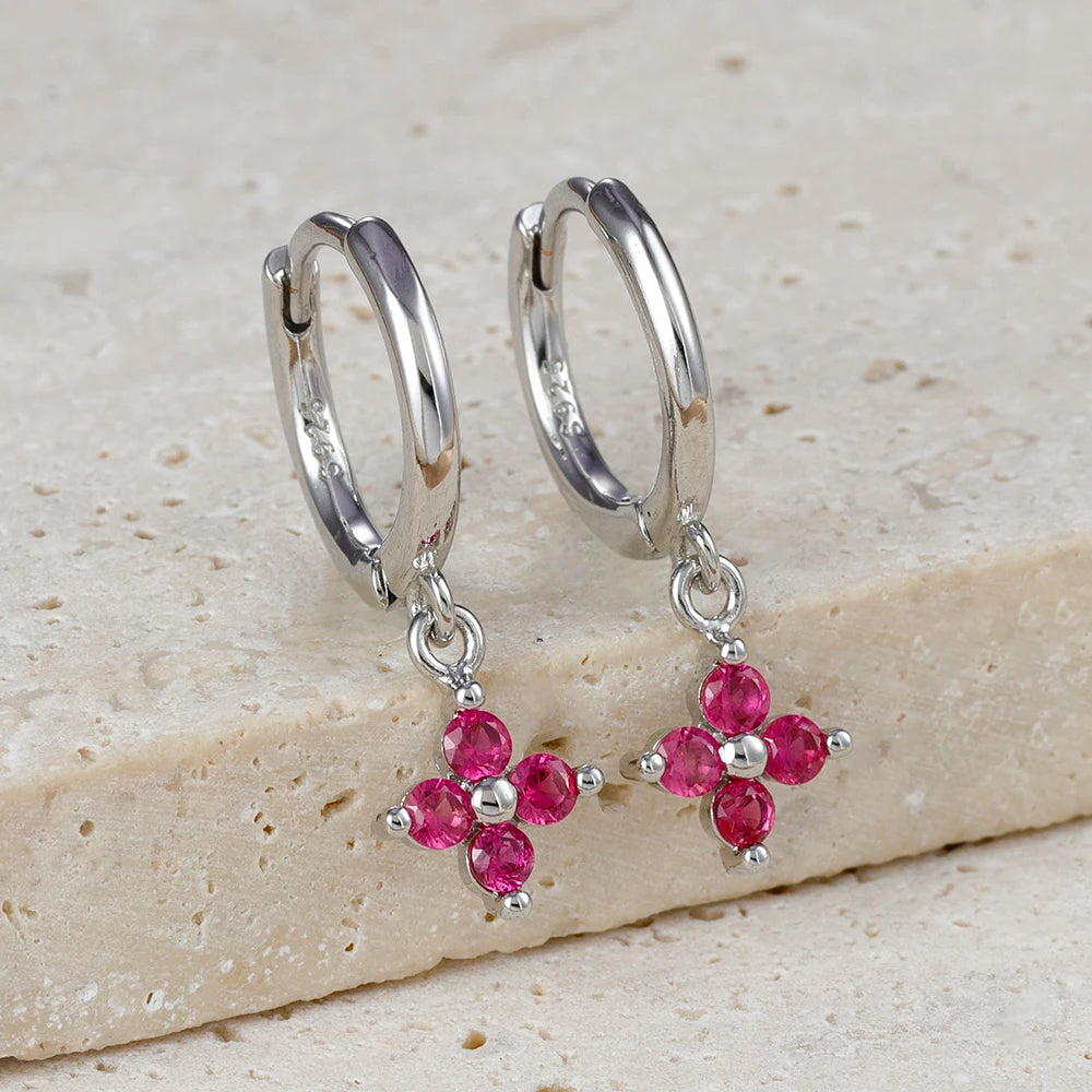 Boucle d'oreille FLORA