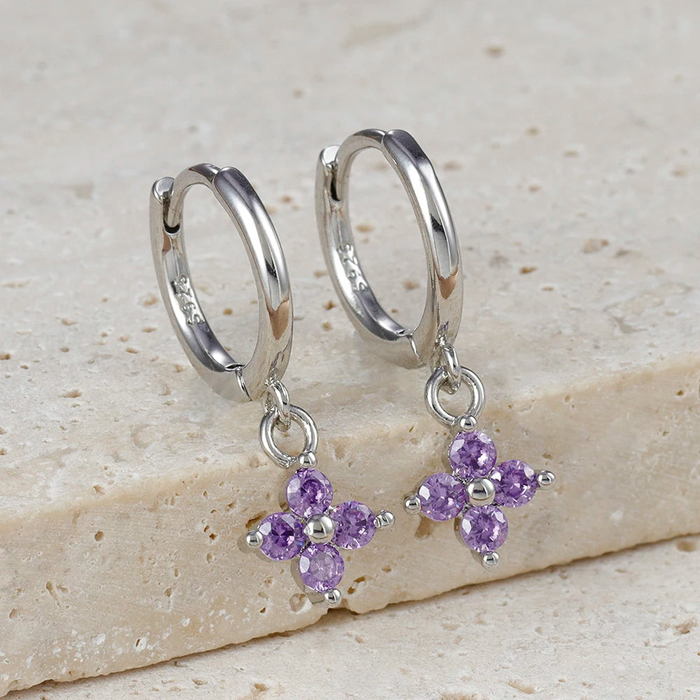 Boucle d'oreille FLORA