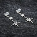 Boucle d’oreilles MÉTÉORITE Argent 925