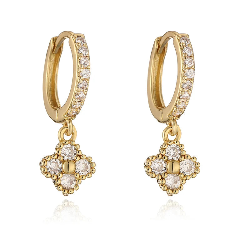Boucle d'oreille FLORA