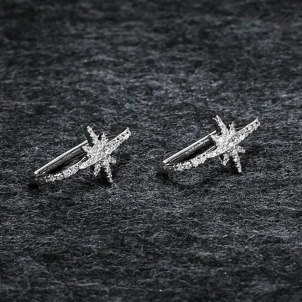 Boucle d’oreilles MÉTÉORITE Argent 925