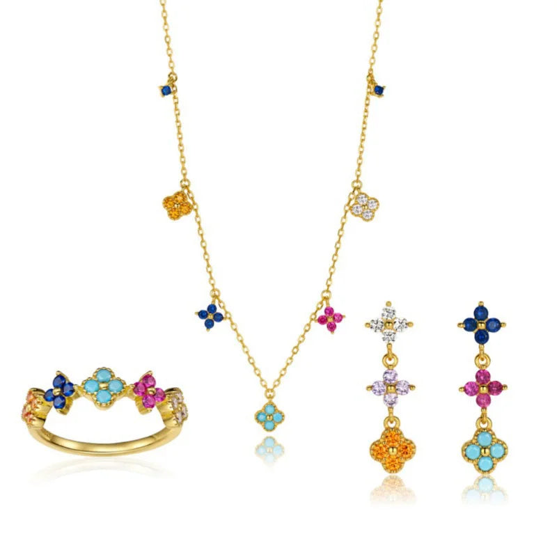 Collier et/ou bracelet et/ou boucle d'oreille ALEYNA (Argent 925)