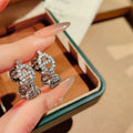 Boucle d’oreille MARINA STRASS
