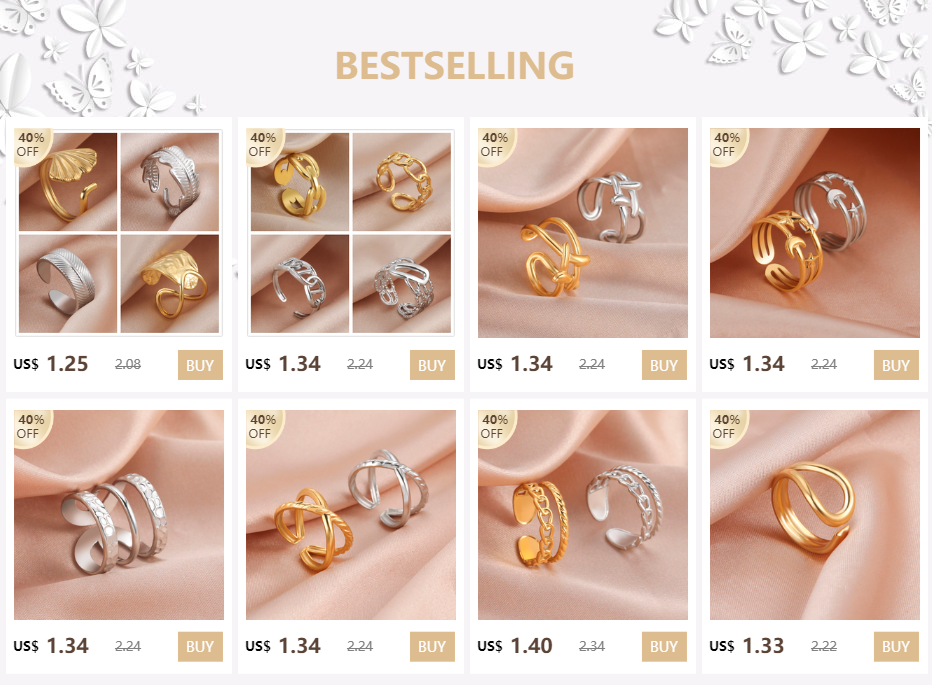 Bague Graine de Café