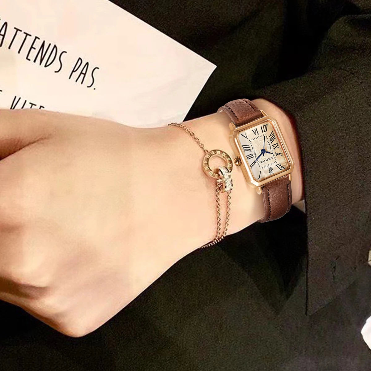 BOX montre et bracelet CHANCEUSE (avec boite)