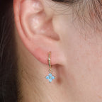 Boucle d'oreille FLORA