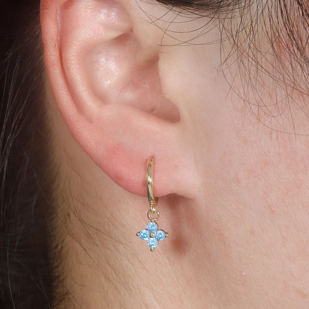 Boucle d'oreille FLORA
