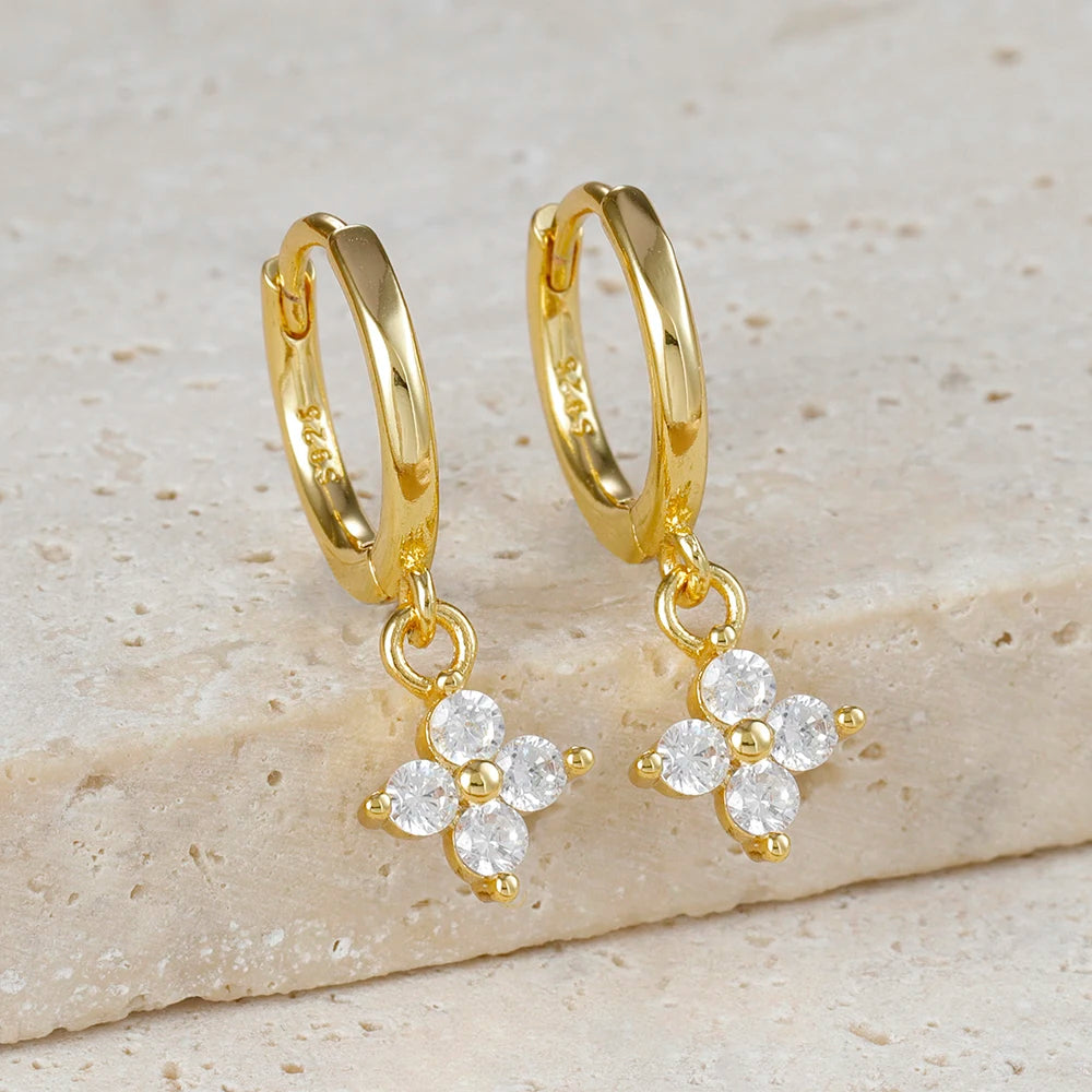 Boucle d'oreille FLORA