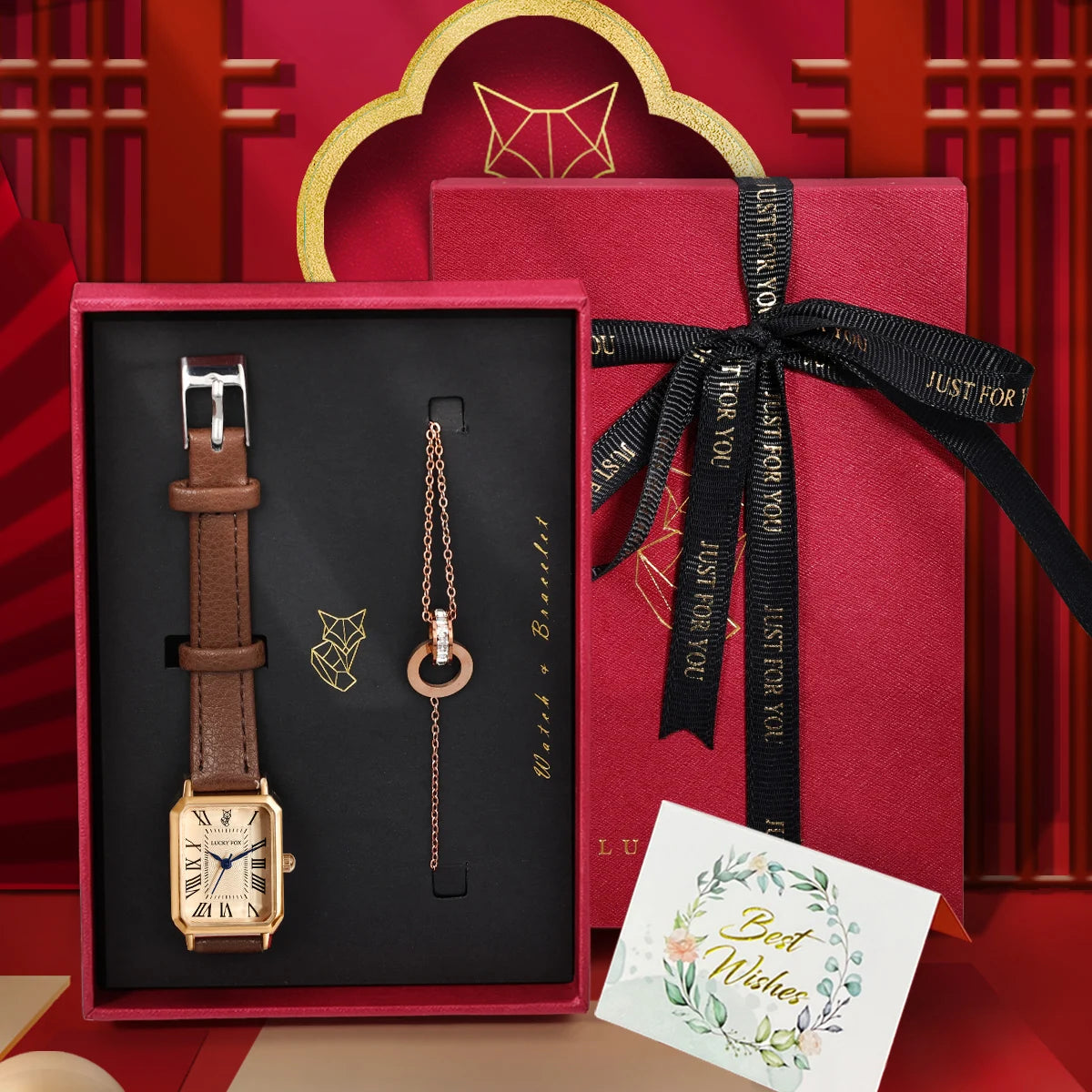 BOX montre et bracelet CHANCEUSE (avec boite)
