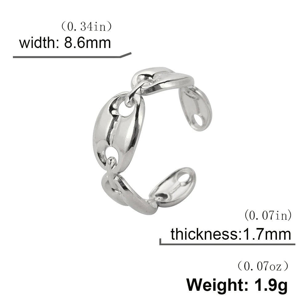 Bague Graine de Café