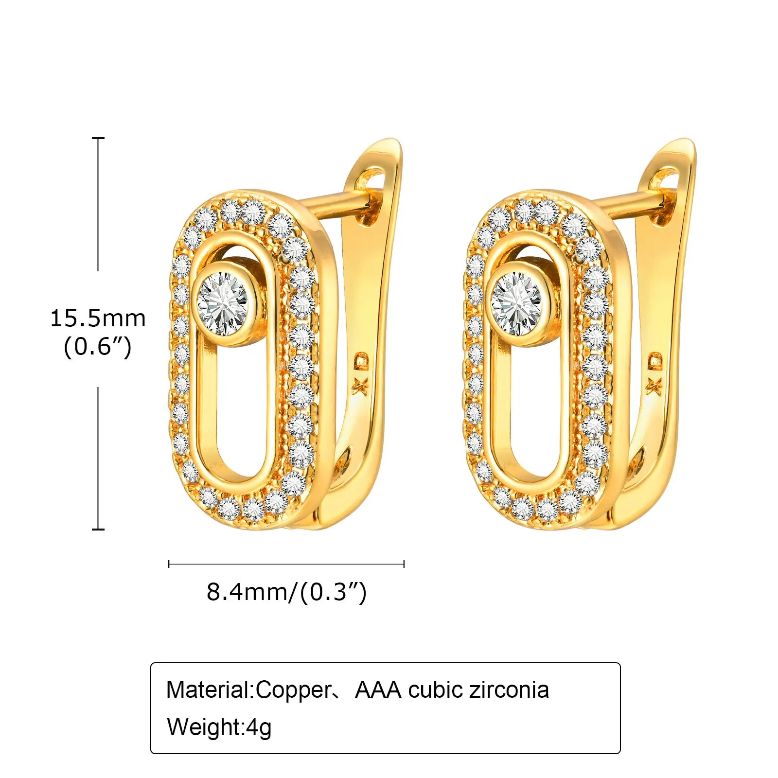 Boucle d’oreille AMY