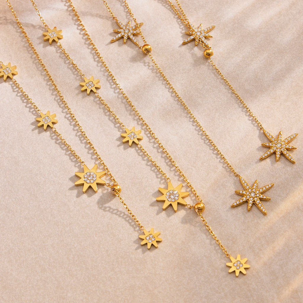 Collier METEORITE et collier ETOILE