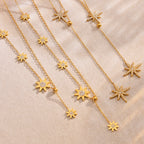 Collier METEORITE et collier ETOILE