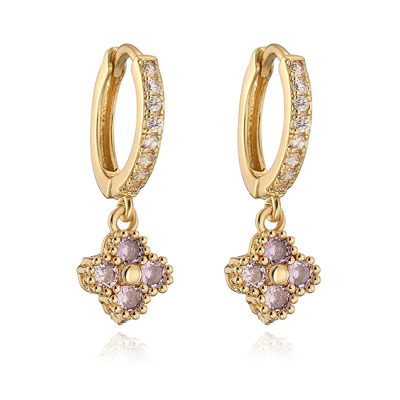 Boucle d'oreille FLORA