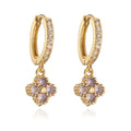 Boucle d'oreille FLORA