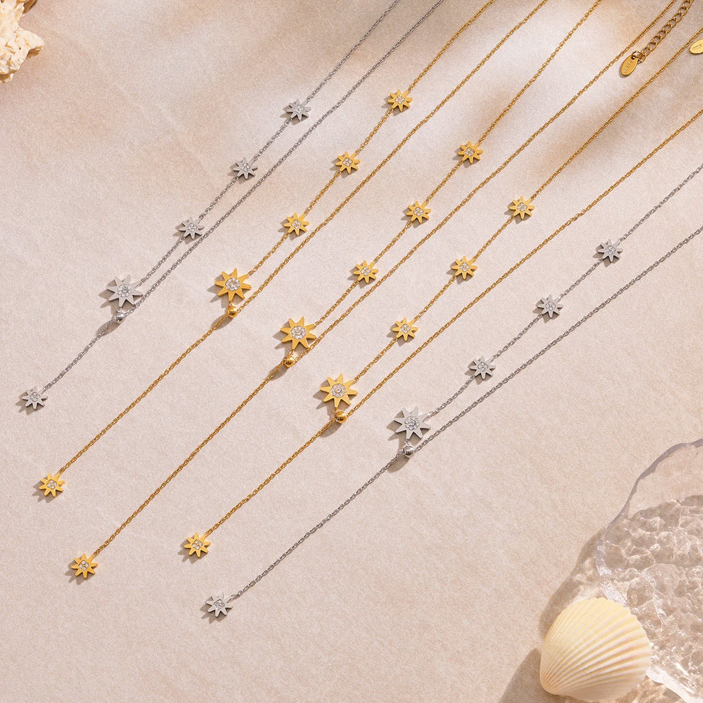Collier METEORITE et collier ETOILE