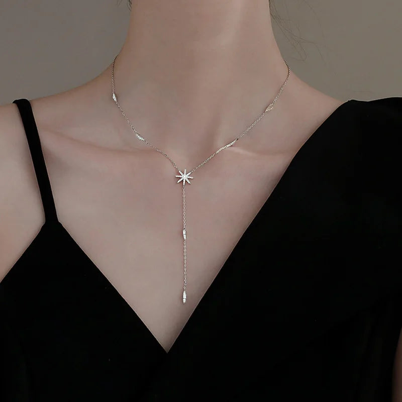 Collier en Y ÉTOILE FILLANTE