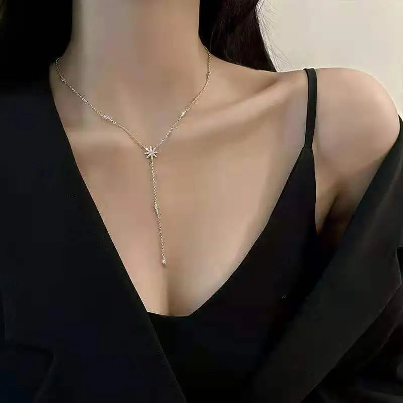 Collier en Y ÉTOILE FILLANTE