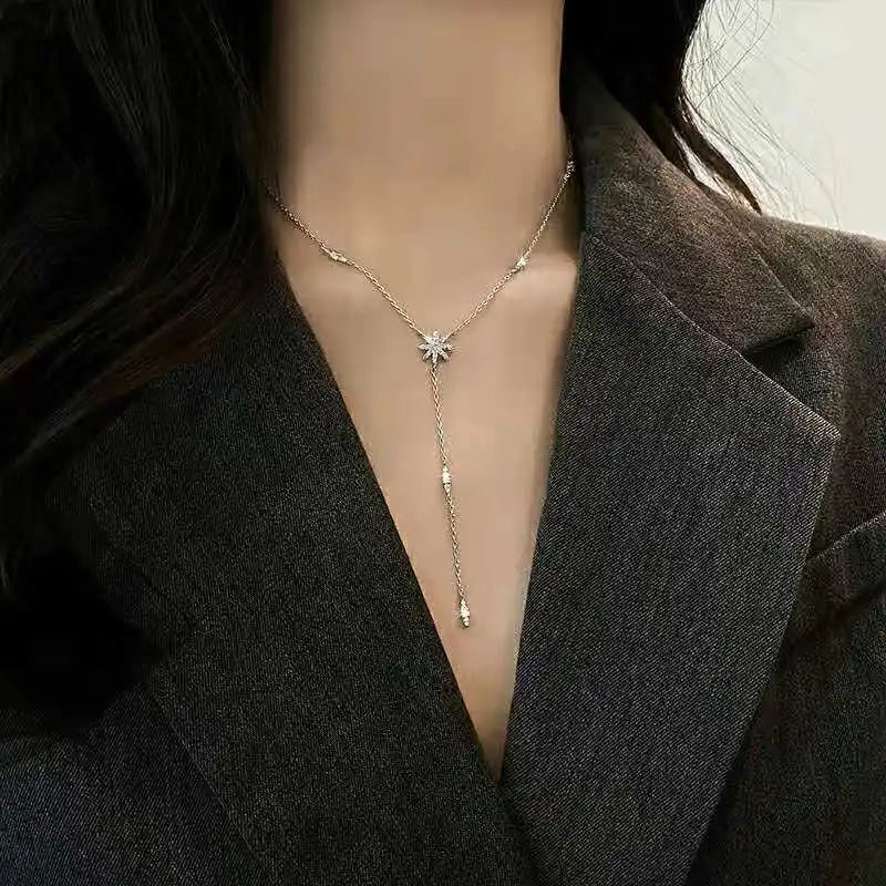 Collier en Y ÉTOILE FILLANTE