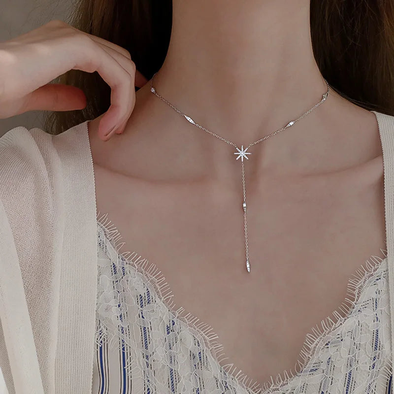 Collier en Y ÉTOILE FILLANTE