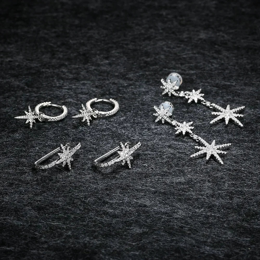 Boucle d’oreilles MÉTÉORITE Argent 925