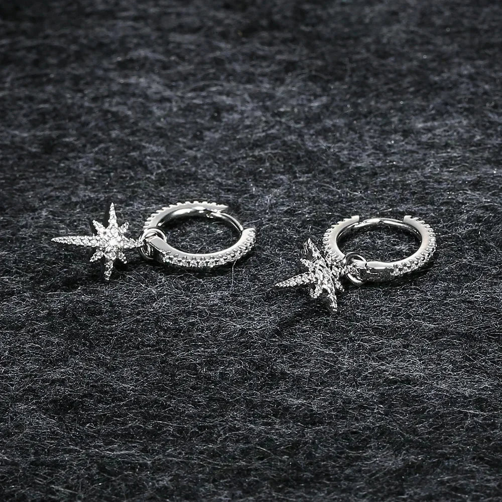 Boucle d’oreilles MÉTÉORITE Argent 925