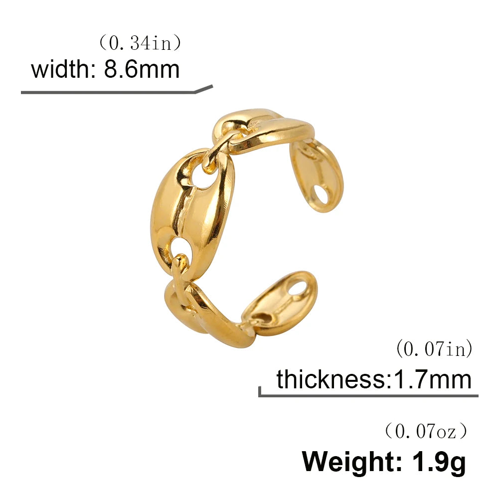 Bague Graine de Café