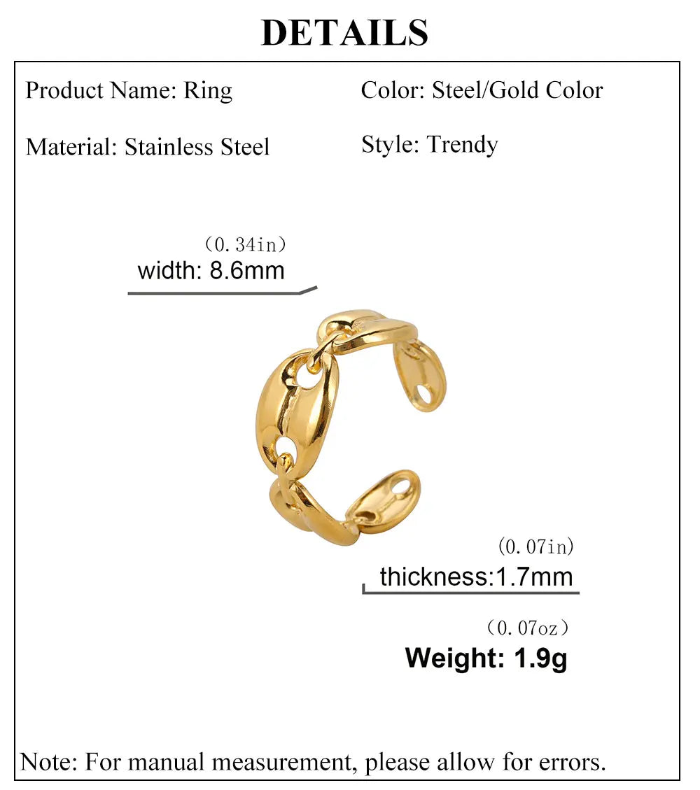 Bague Graine de Café