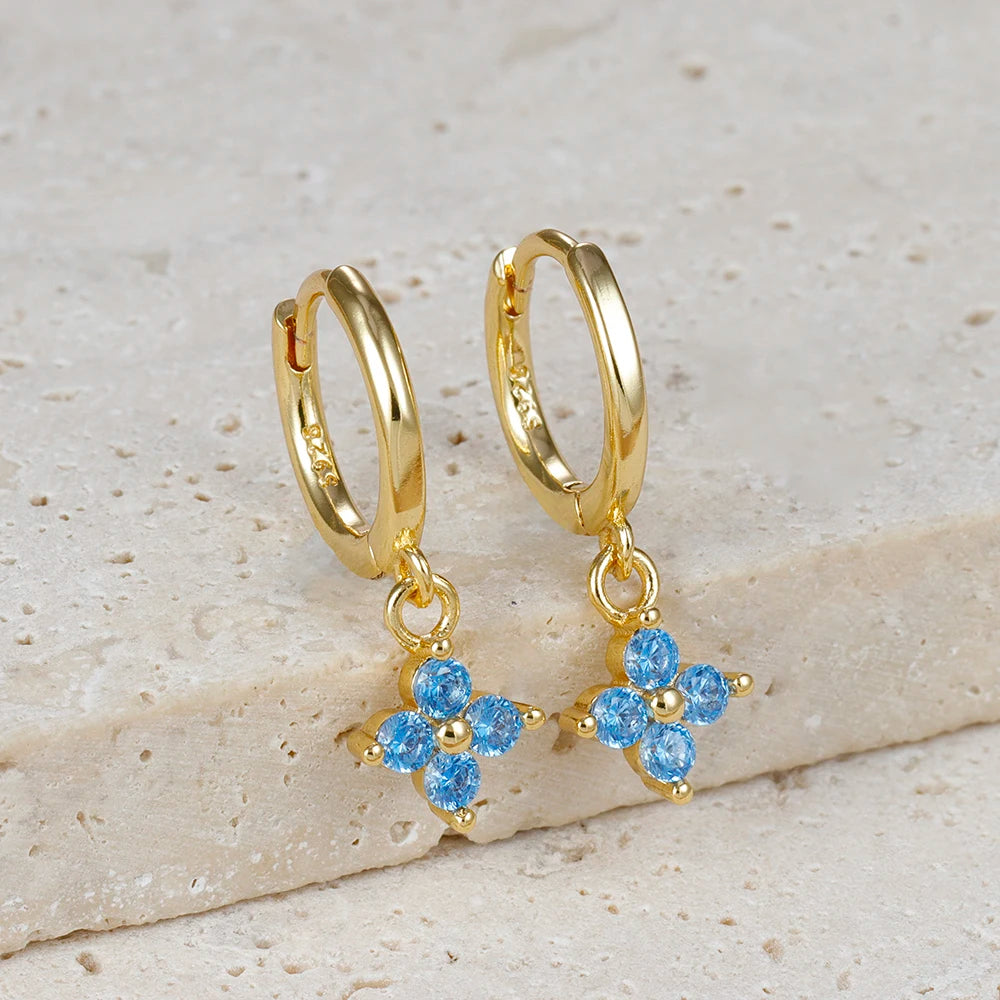Boucle d'oreille FLORA