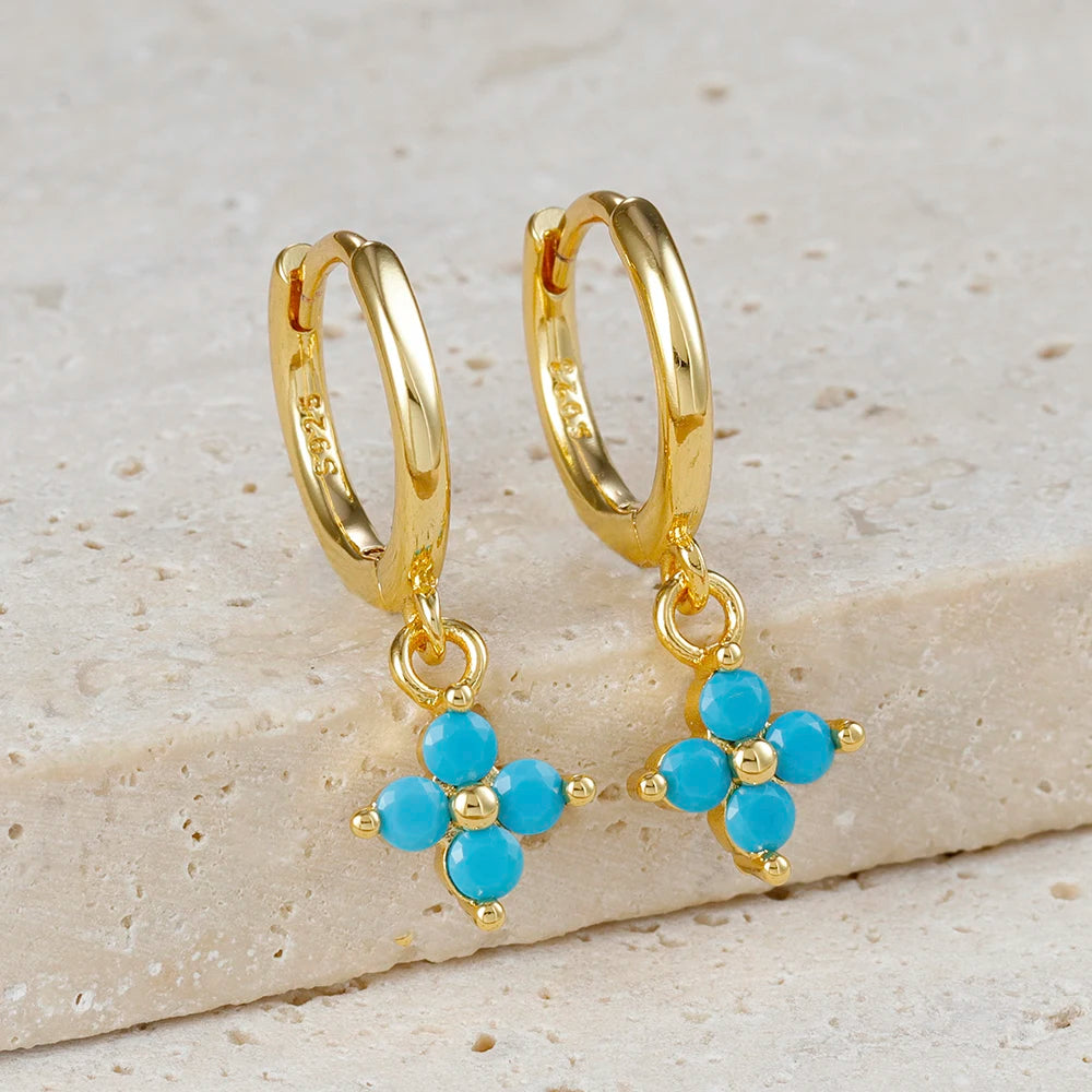 Boucle d'oreille FLORA
