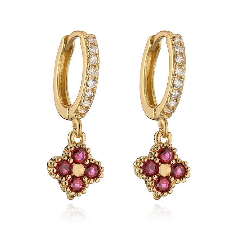 Boucle d'oreille FLORA