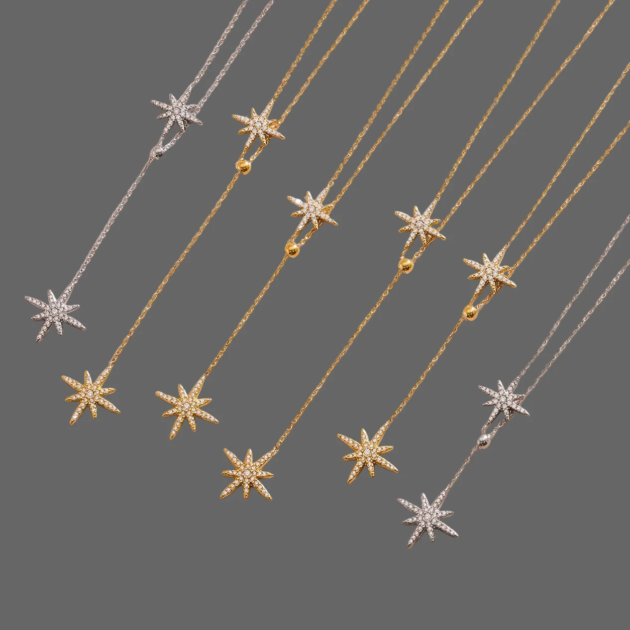 Collier METEORITE et collier ETOILE