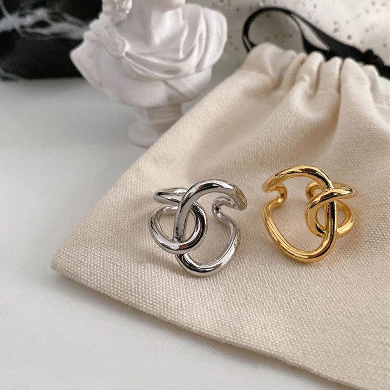 Set de 2 Bague SERENA